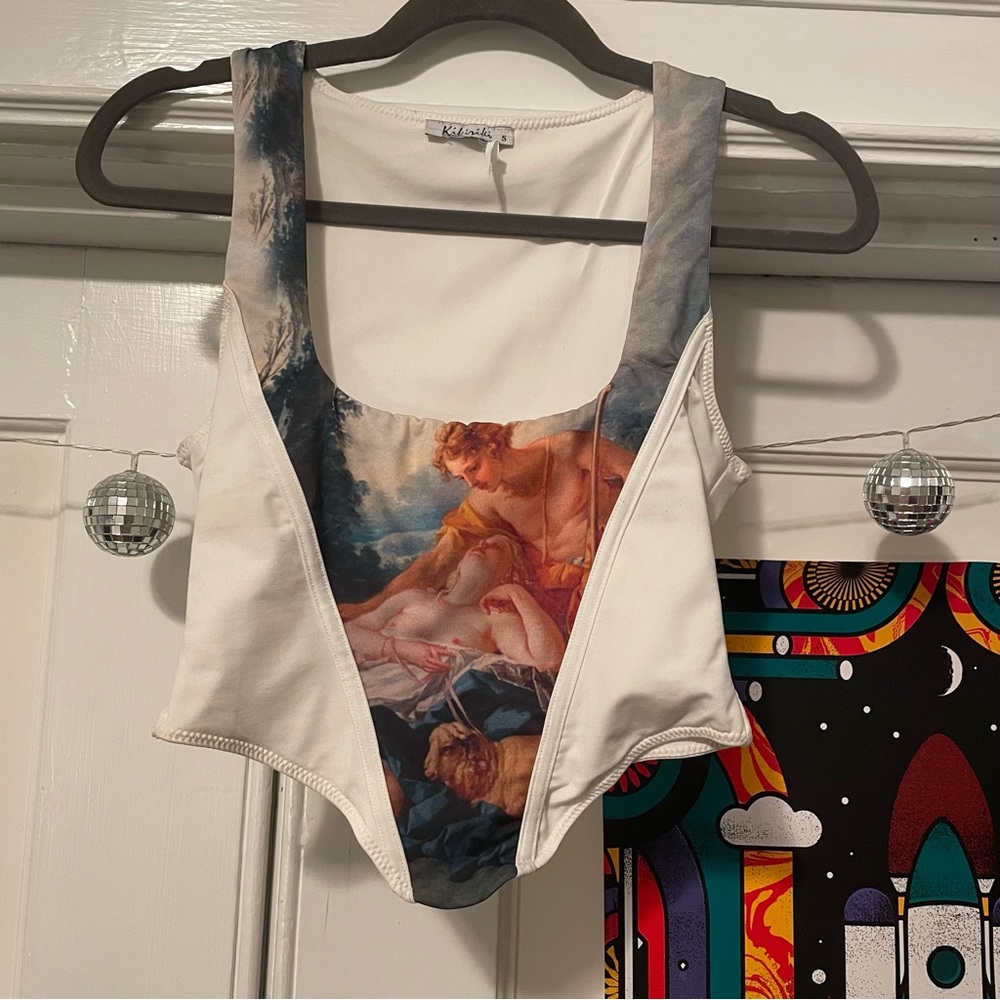 Renaissance painting corset top